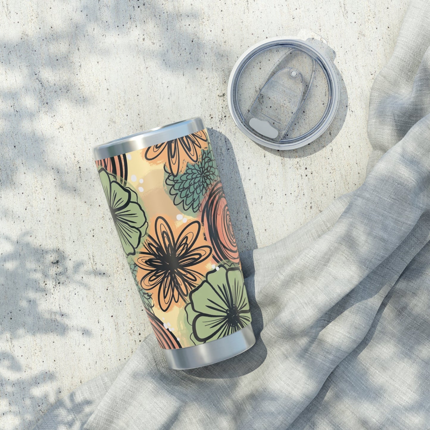 Batik-Style Tumbler 20oz