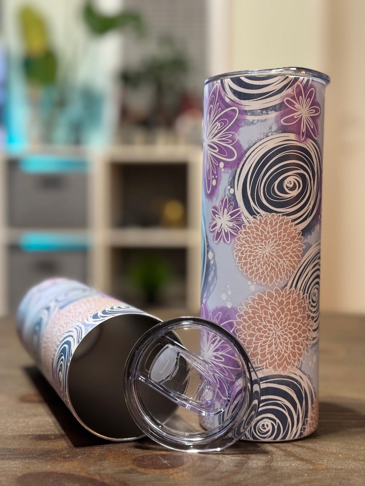 Batik-Style 20oz Skinny Tumbler
