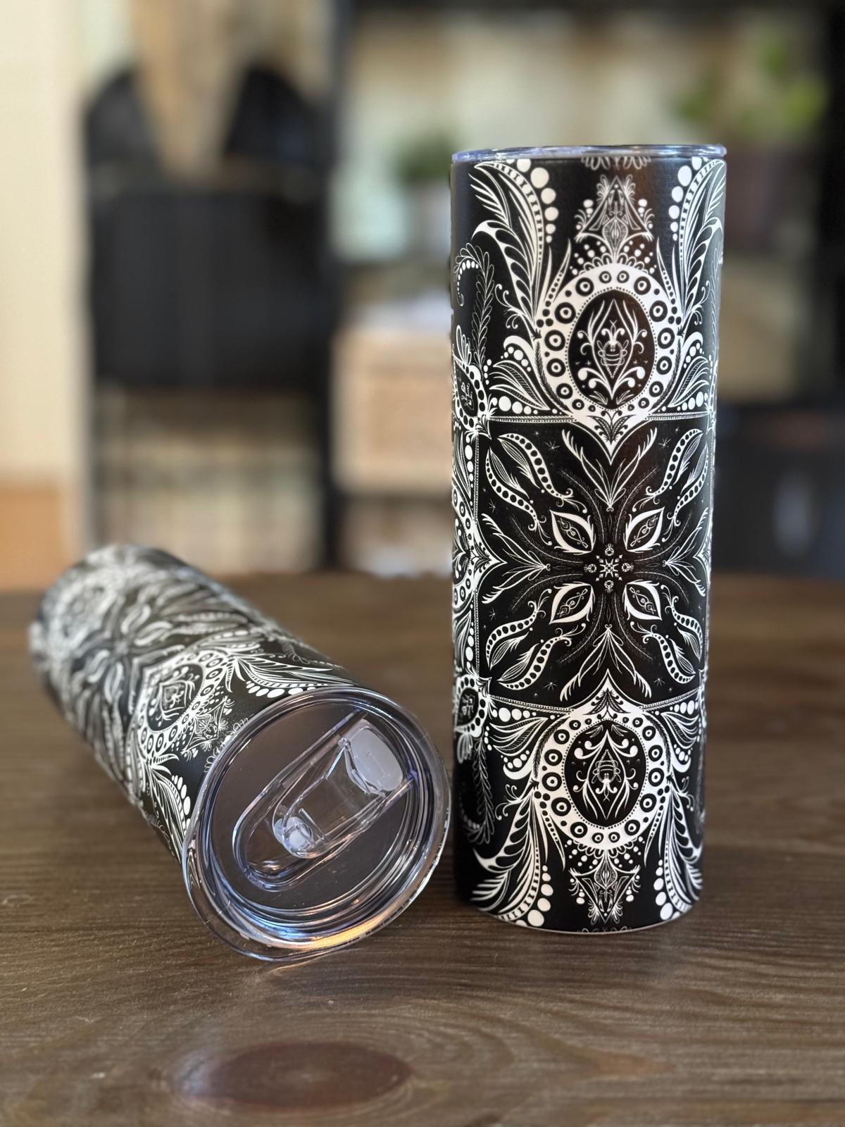 Batik-Style 20oz Skinny Tumbler