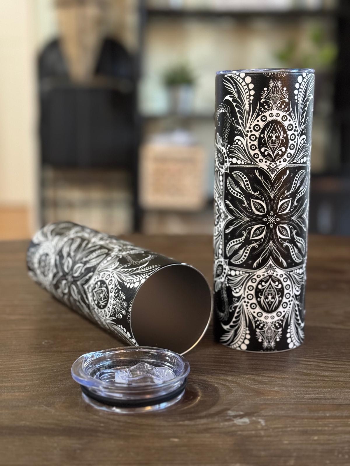 Batik-Style 20oz Skinny Tumbler
