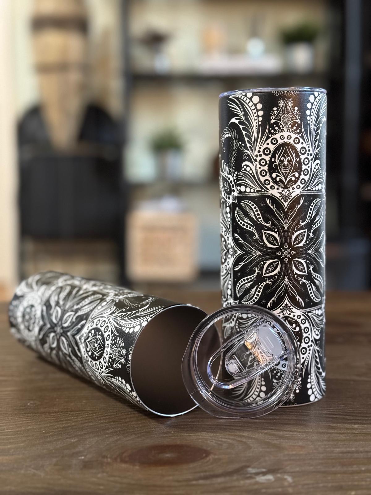 Batik-Style 20oz Skinny Tumbler