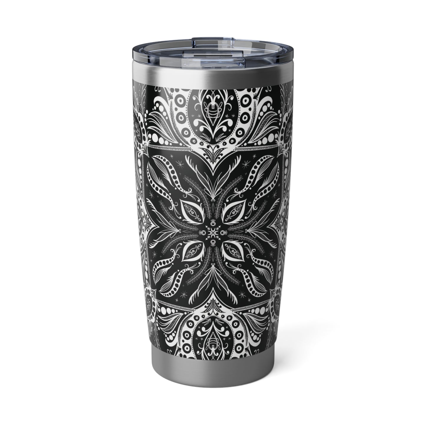 Batik-Style Double wall Insulation Tumbler 20oz