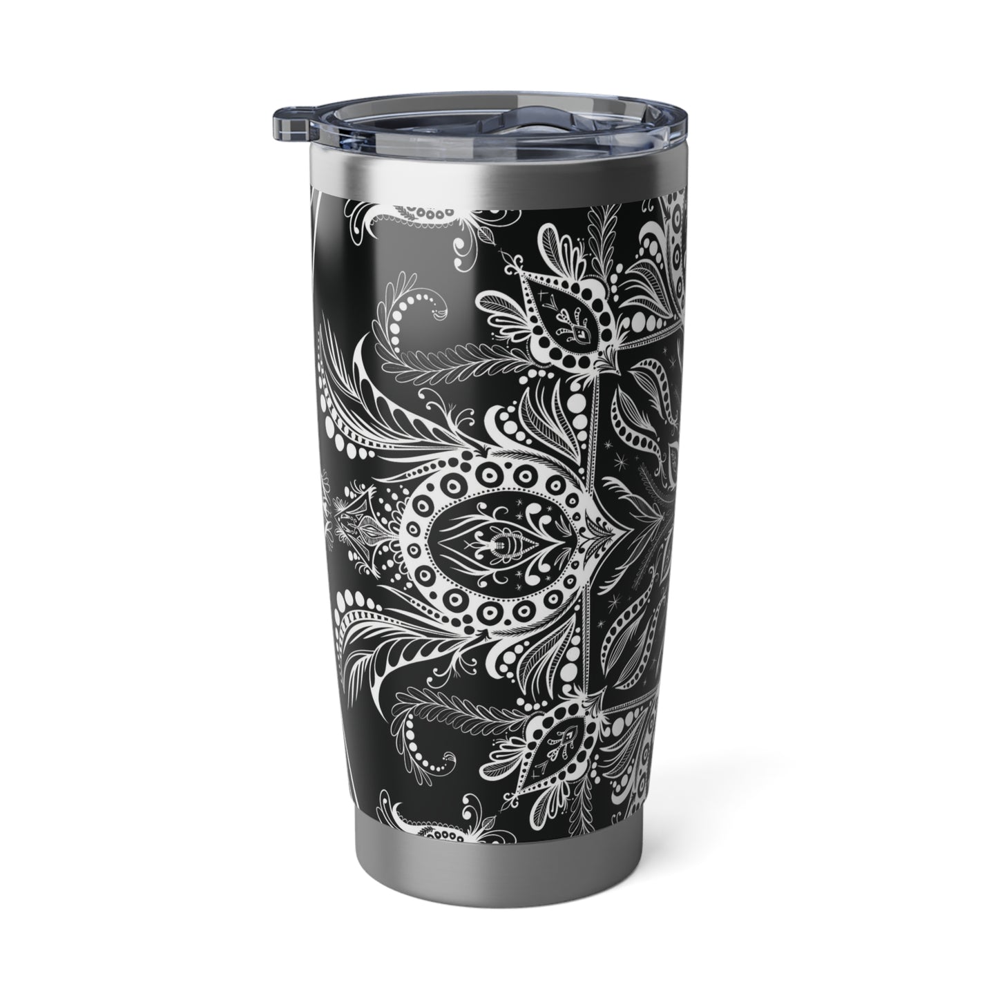 Batik-Style Double wall Insulation Tumbler 20oz
