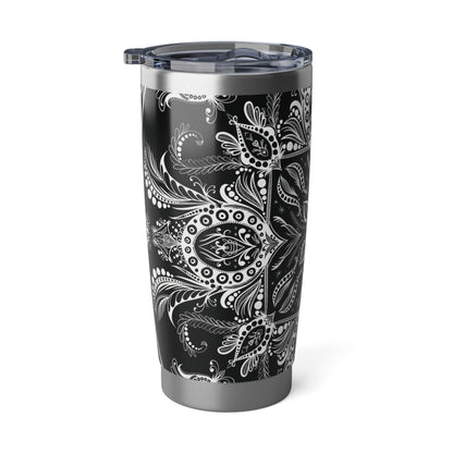 Batik-Style Double wall Insulation Tumbler 20oz