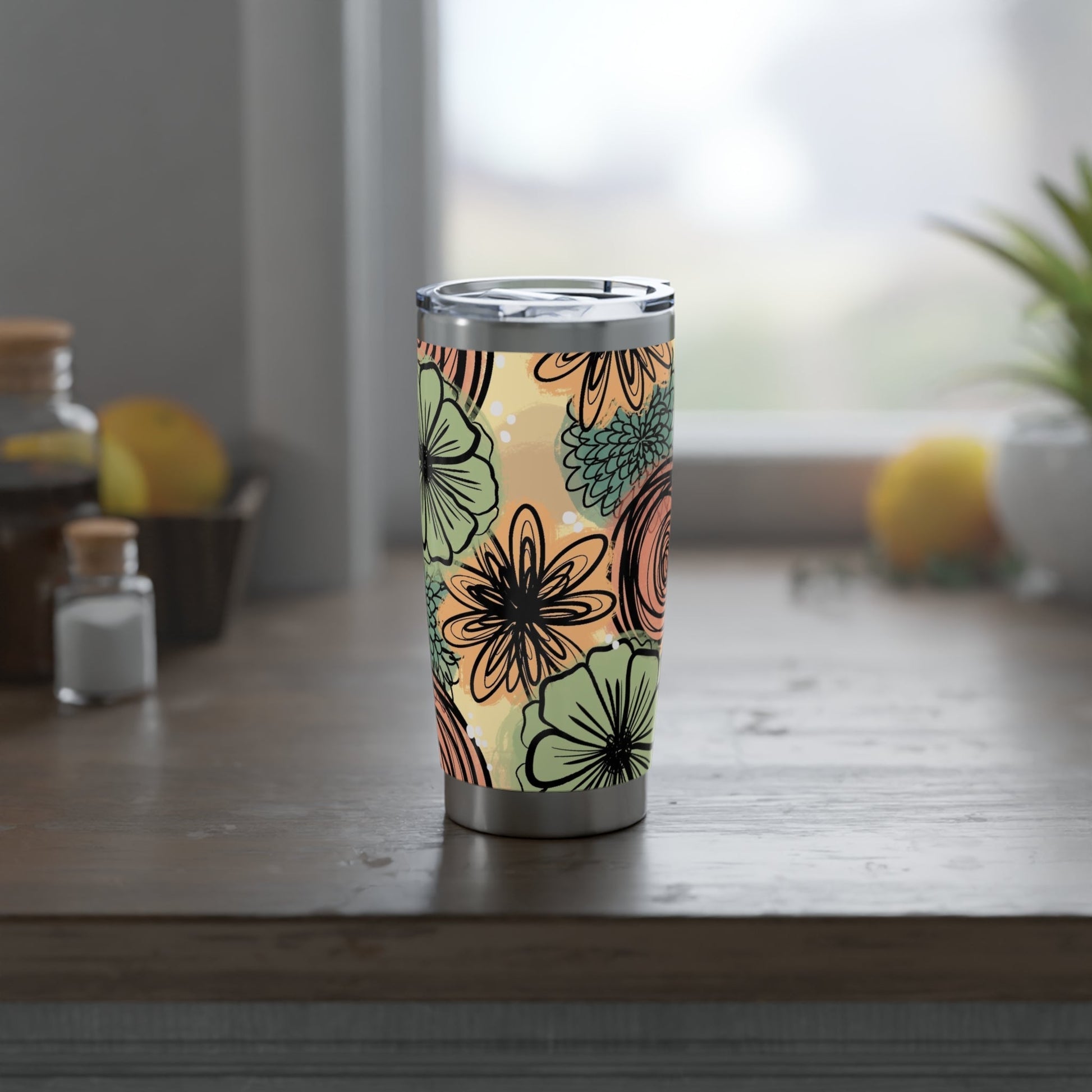 Batik-Style Tumbler 20oz