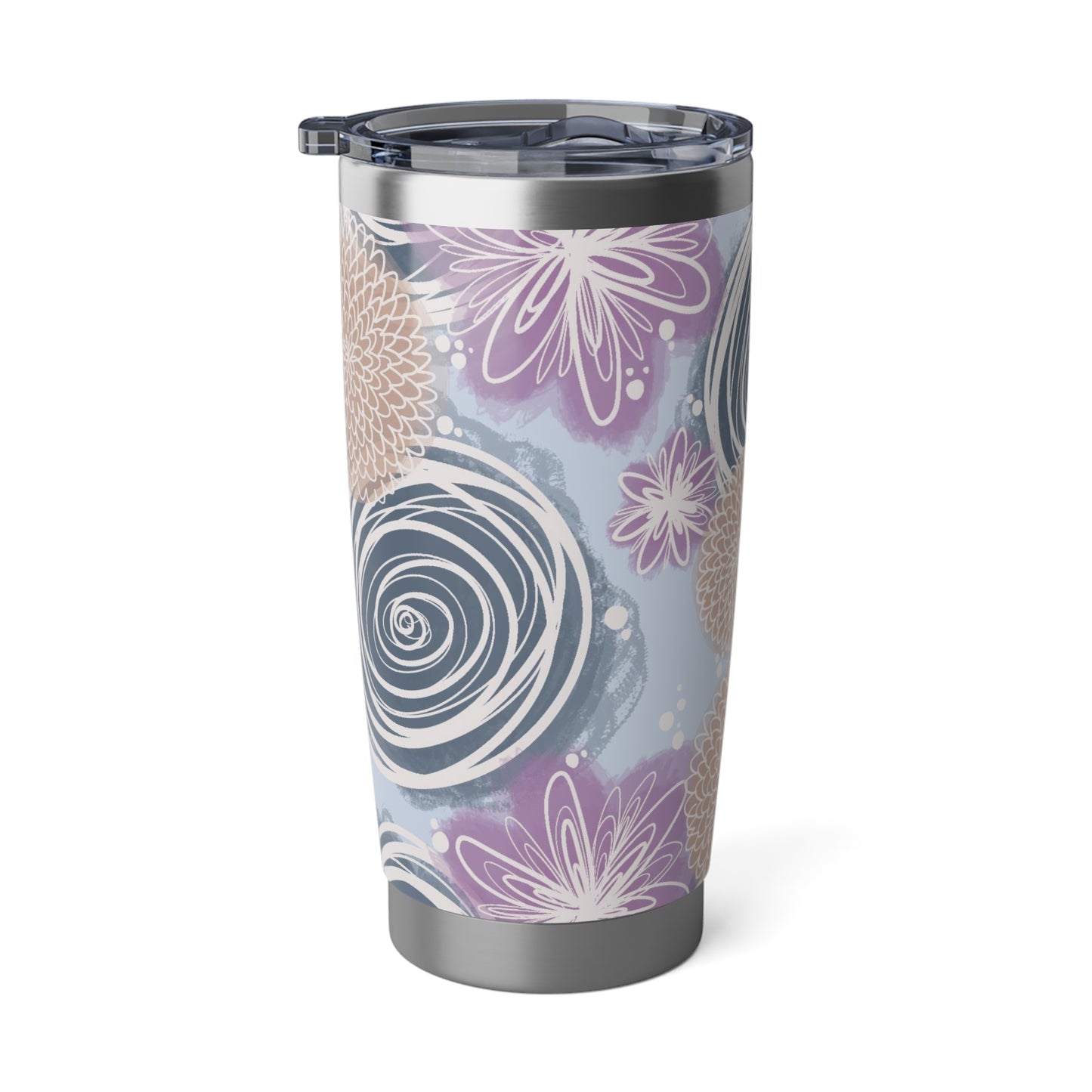 Batik-Style Double wall Insulation Tumbler 20oz