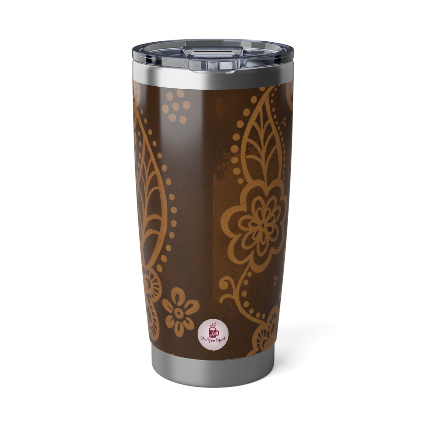 Batik-Style Double wall Insulation Tumbler 20oz