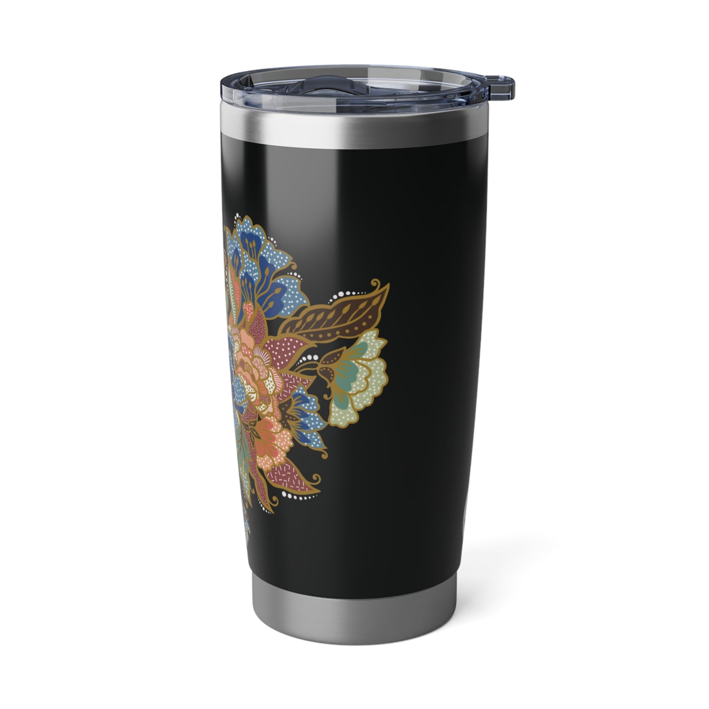 Batik-Style Double wall Insulation Tumbler 20oz
