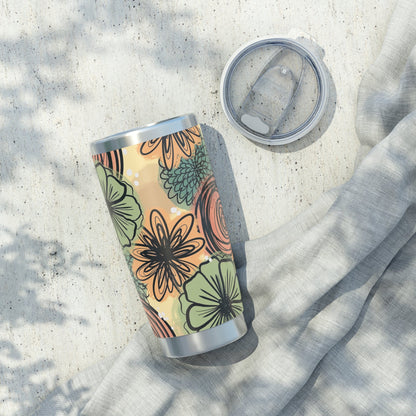Batik-Style Tumbler 20oz