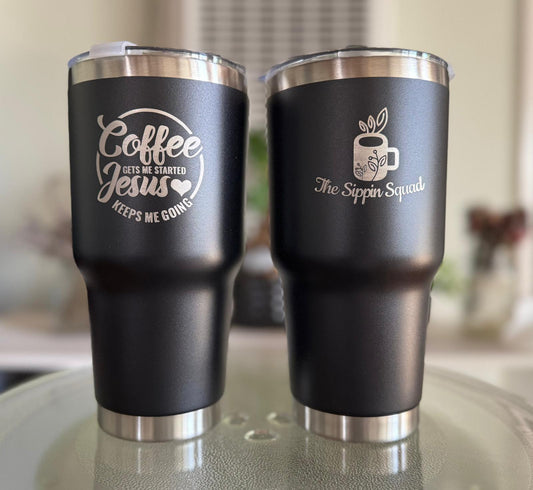 30oz Double Wall Stainless Steel Tumbler
