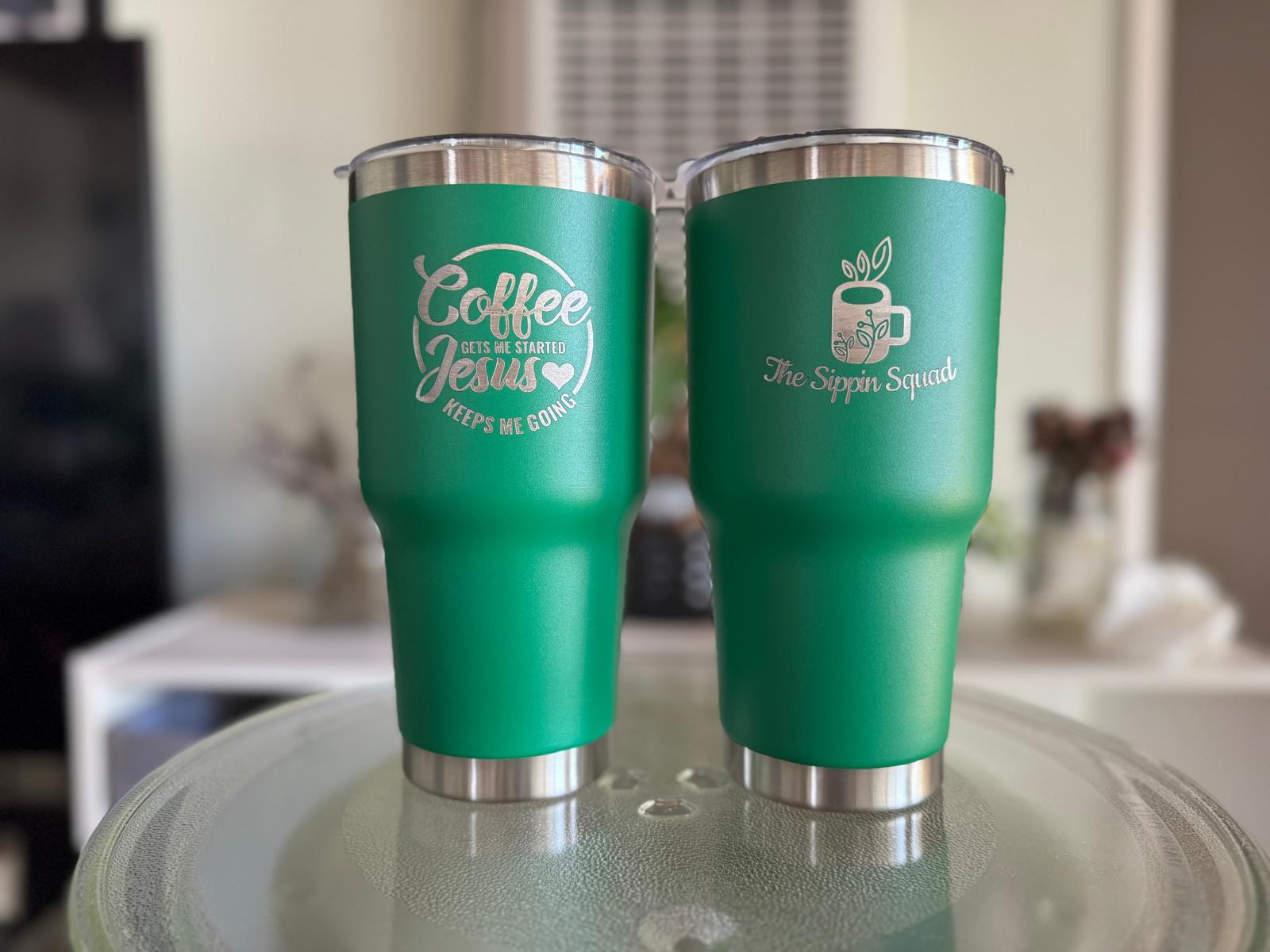 30oz Double Wall Stainless Steel Tumbler