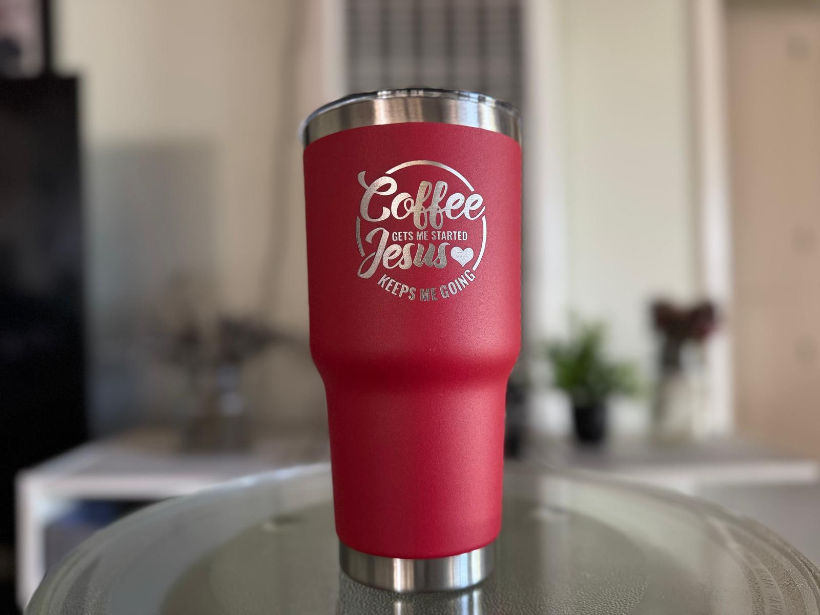 30oz Double Wall Stainless Steel Tumbler
