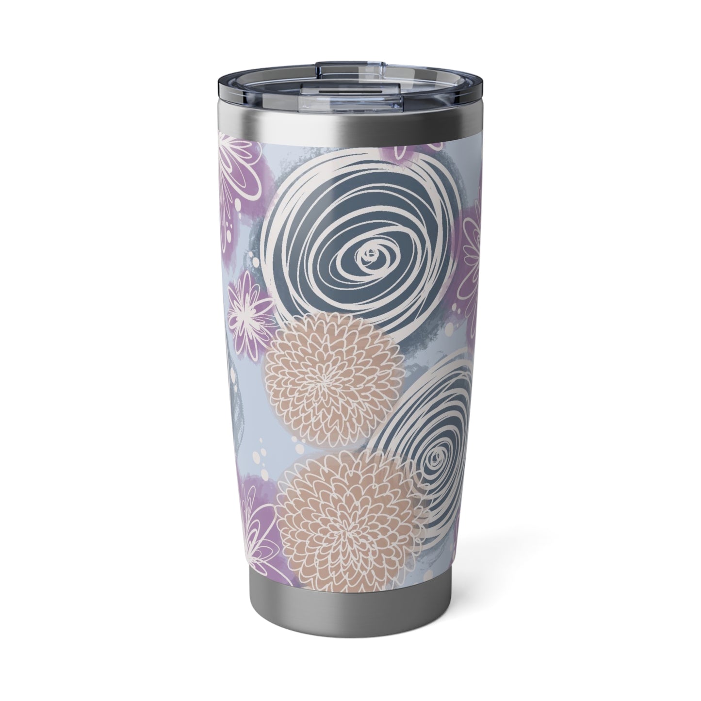 Batik-Style Double wall Insulation Tumbler 20oz