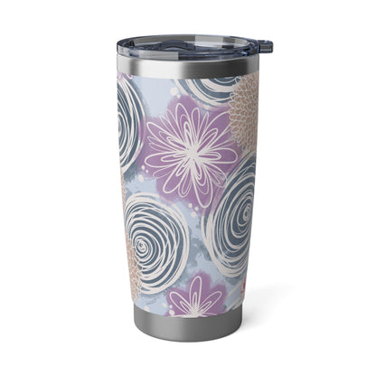 Batik-Style Double wall Insulation Tumbler 20oz