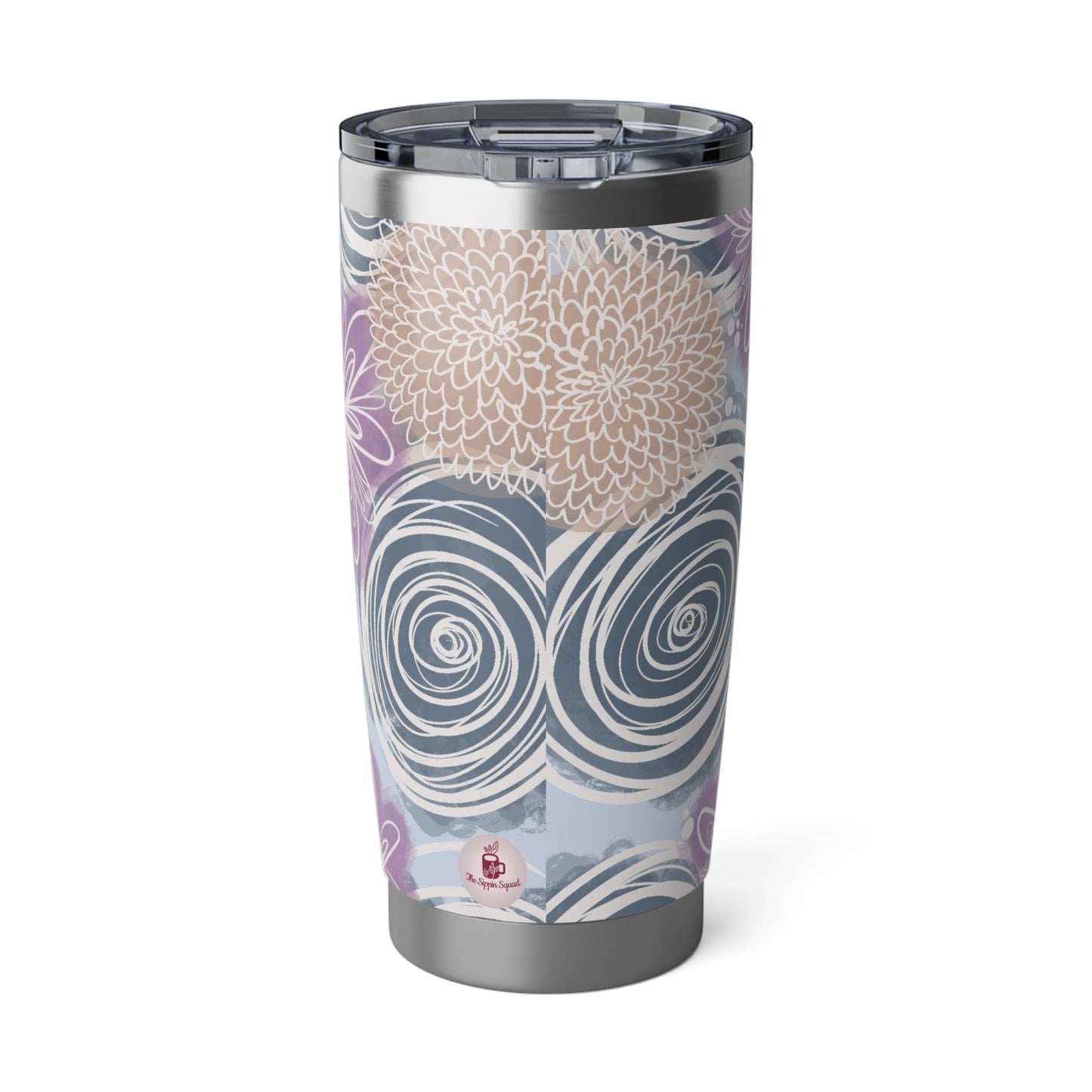 Batik-Style Double wall Insulation Tumbler 20oz