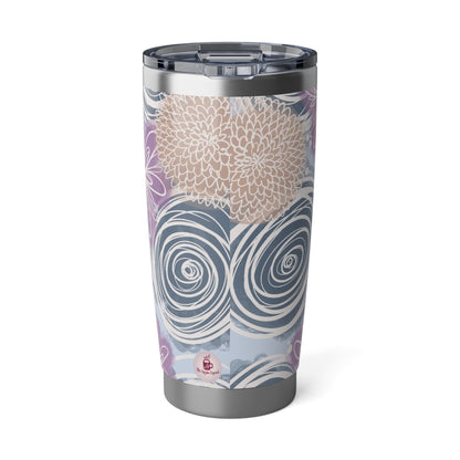 Batik-Style Double wall Insulation Tumbler 20oz