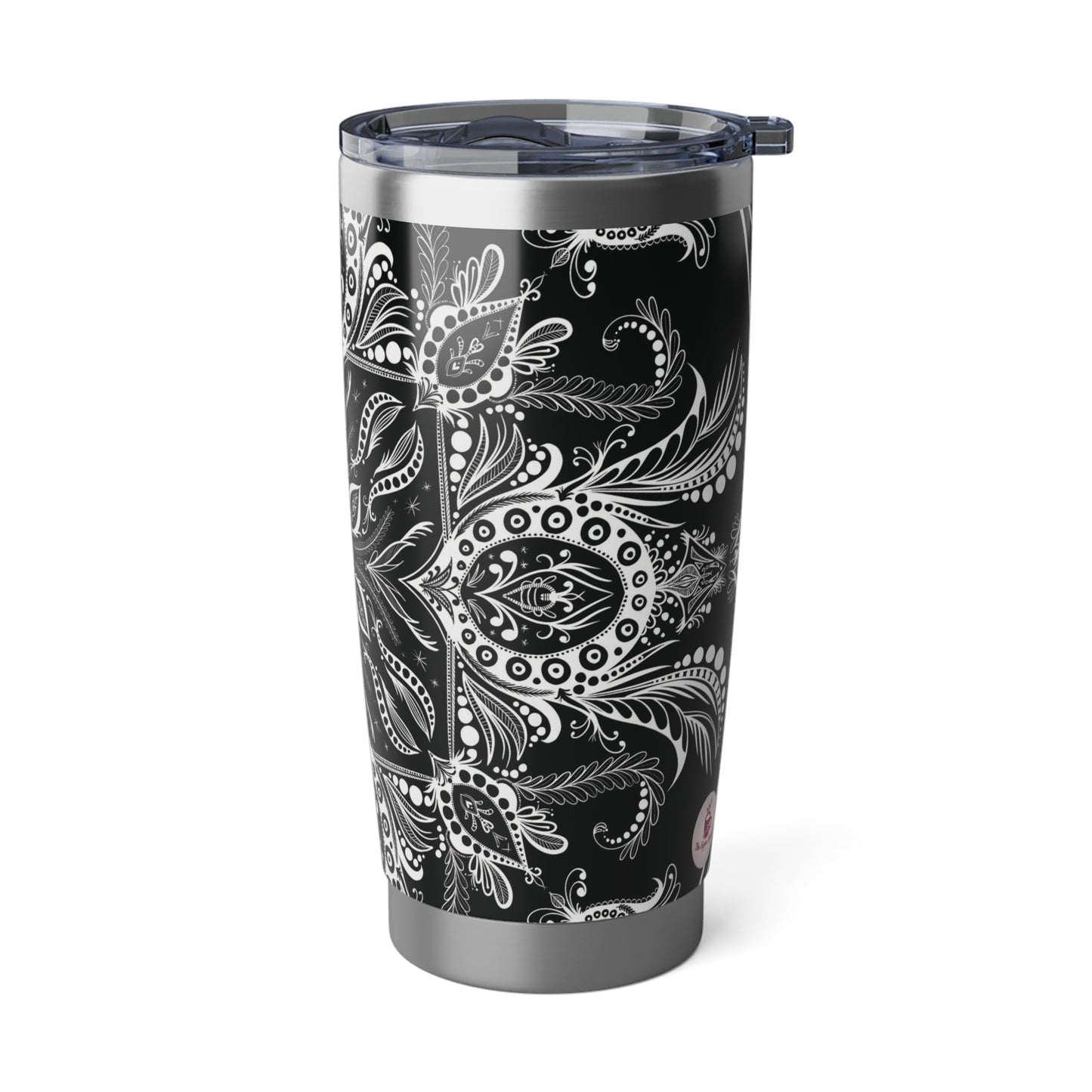 Batik-Style Double wall Insulation Tumbler 20oz