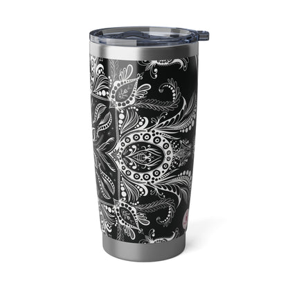 Batik-Style Double wall Insulation Tumbler 20oz