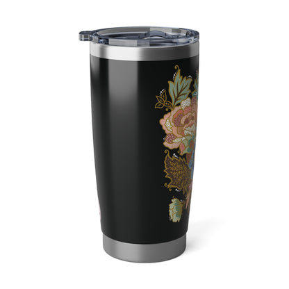 Batik-Style Double wall Insulation Tumbler 20oz