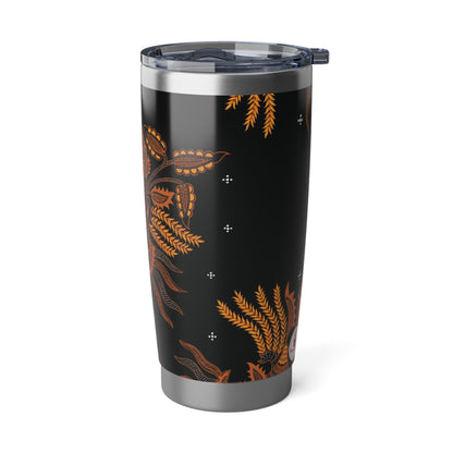 Batik-Style Double wall Insulation Tumbler 20oz