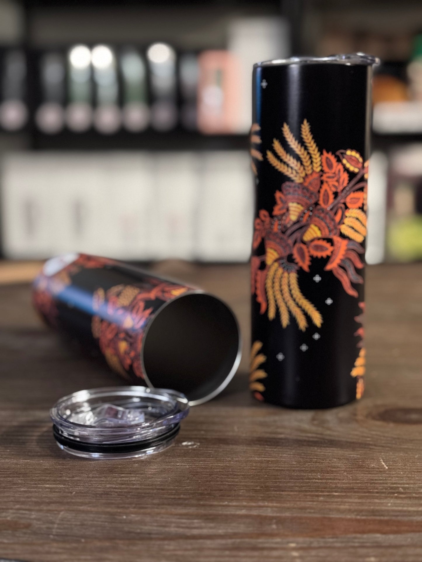 Batik-Style 20oz Skinny Tumbler