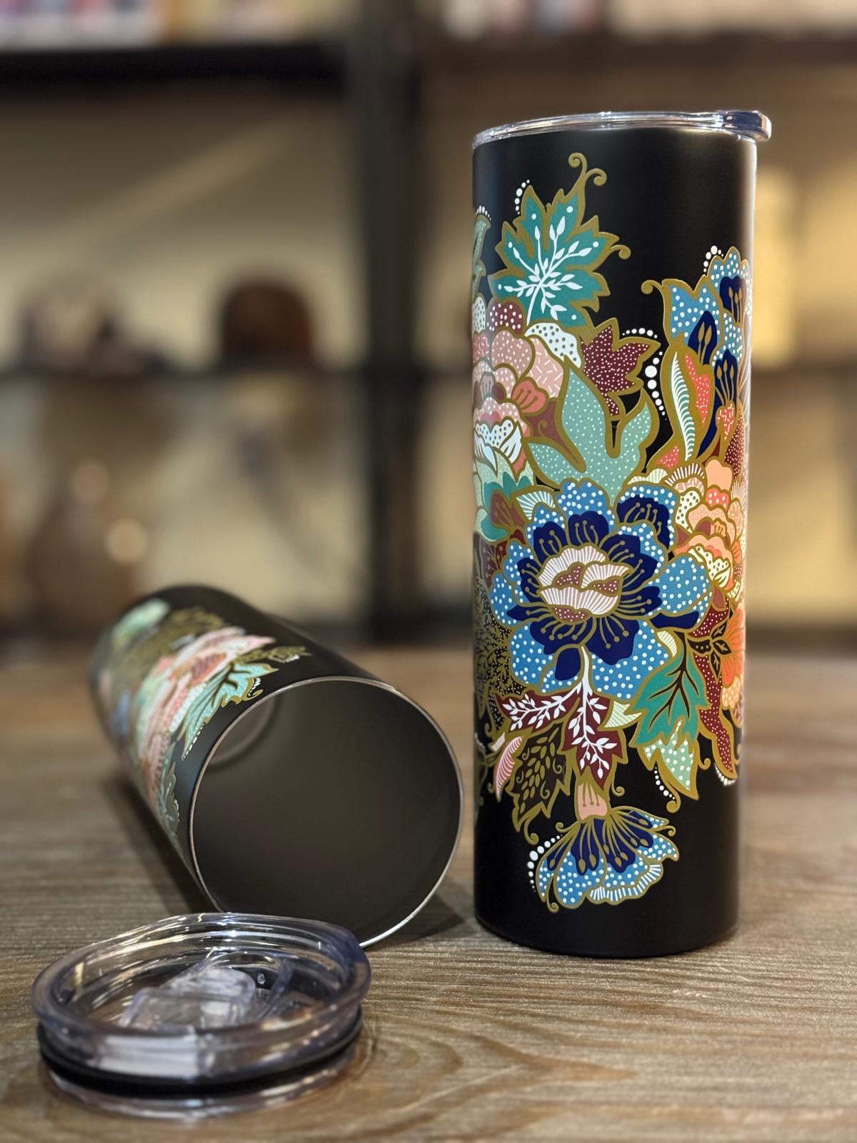 Batik-Style 20oz Skinny Tumbler