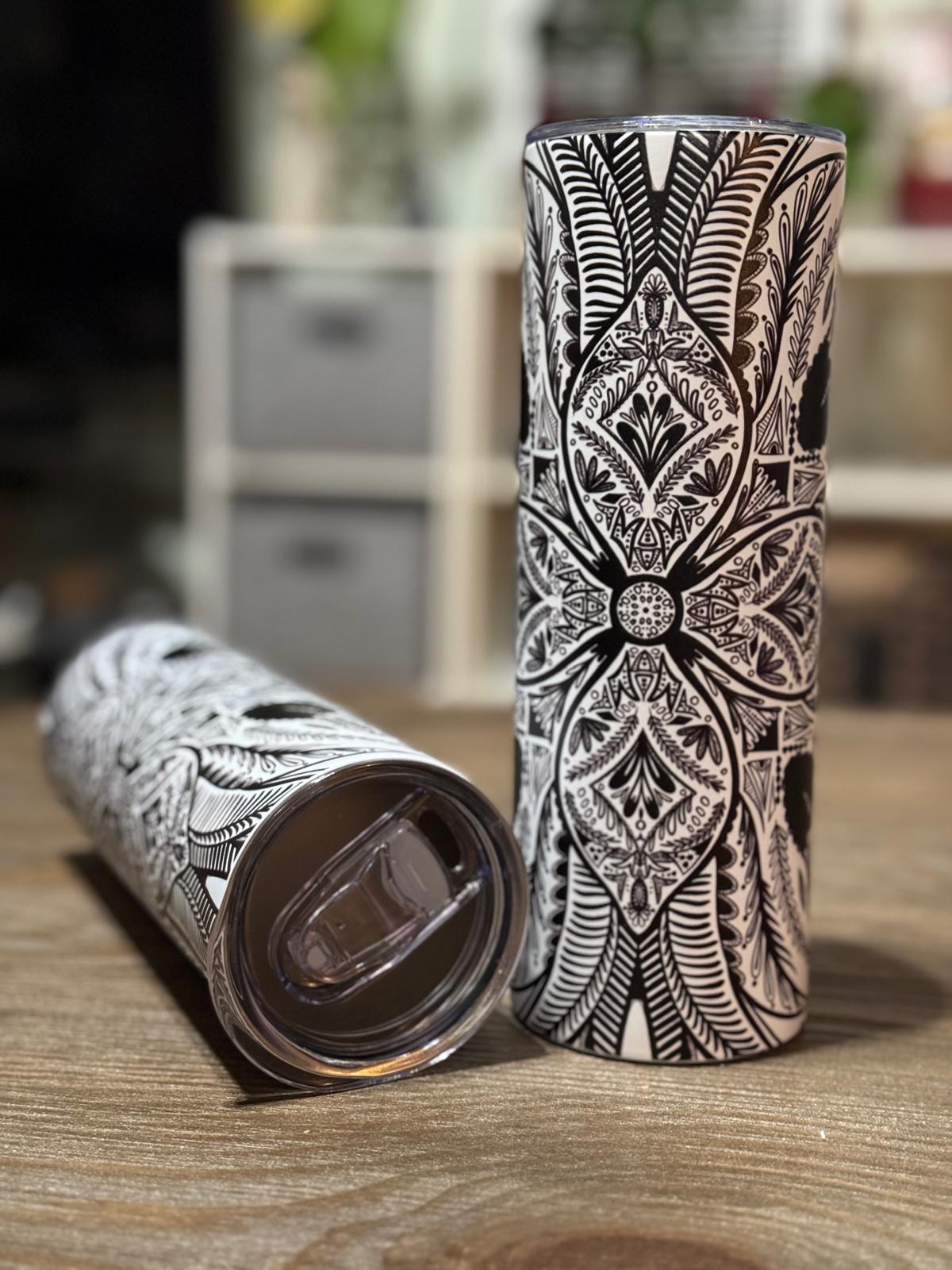 Batik-Style 20oz Skinny Tumbler