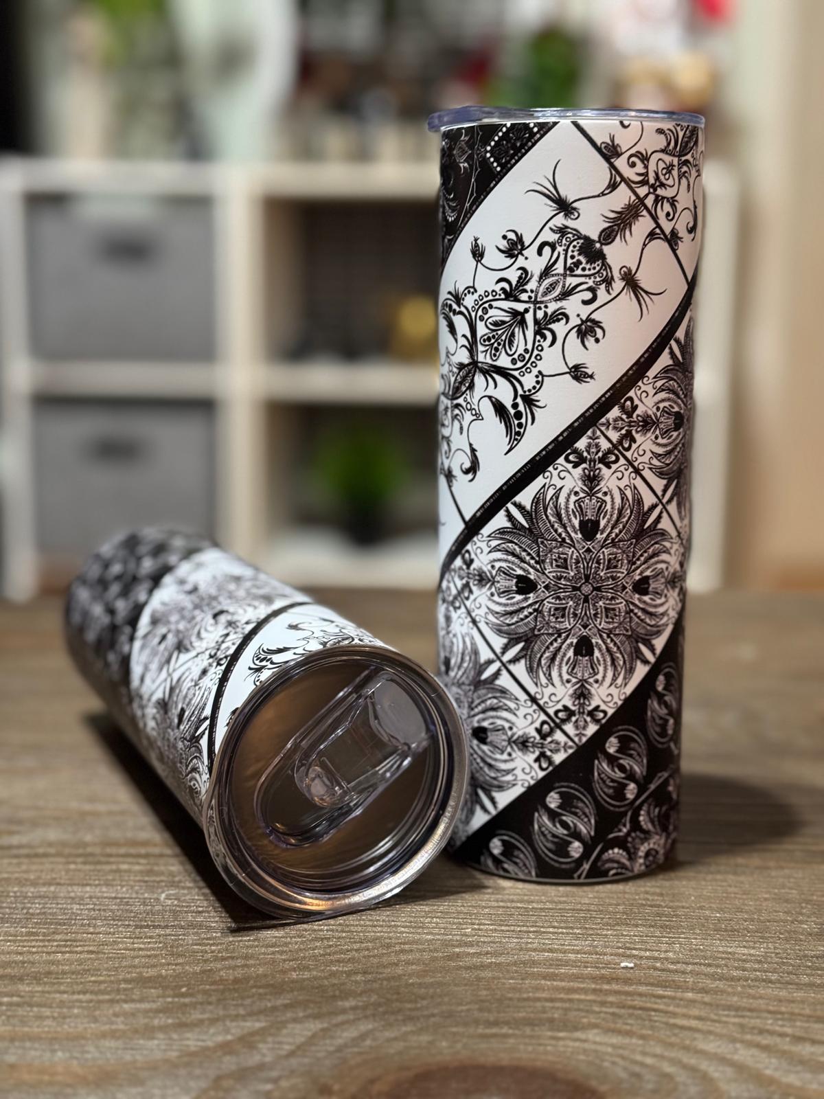 Batik-Style 20oz Skinny Tumbler