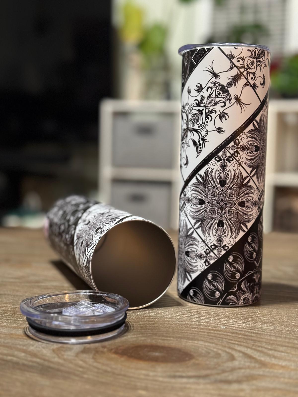 Batik-Style 20oz Skinny Tumbler