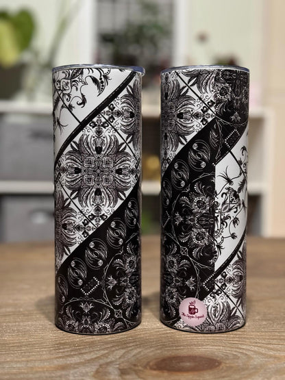 Batik-Style 20oz Skinny Tumbler