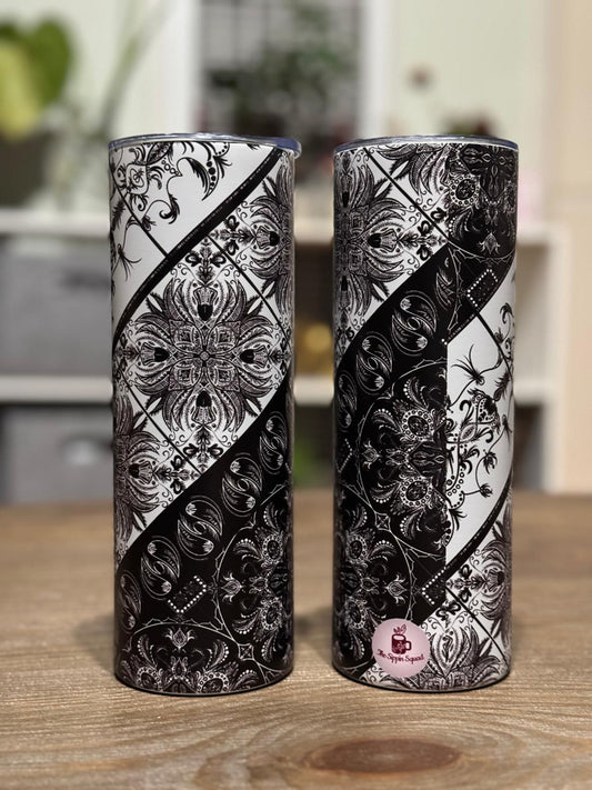 Batik-Style 20oz Skinny Tumbler