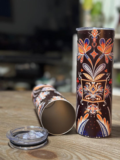 Batik-Style 20oz Skinny Tumbler