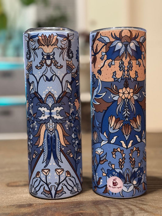 Batik-Style 20oz Skinny Tumbler