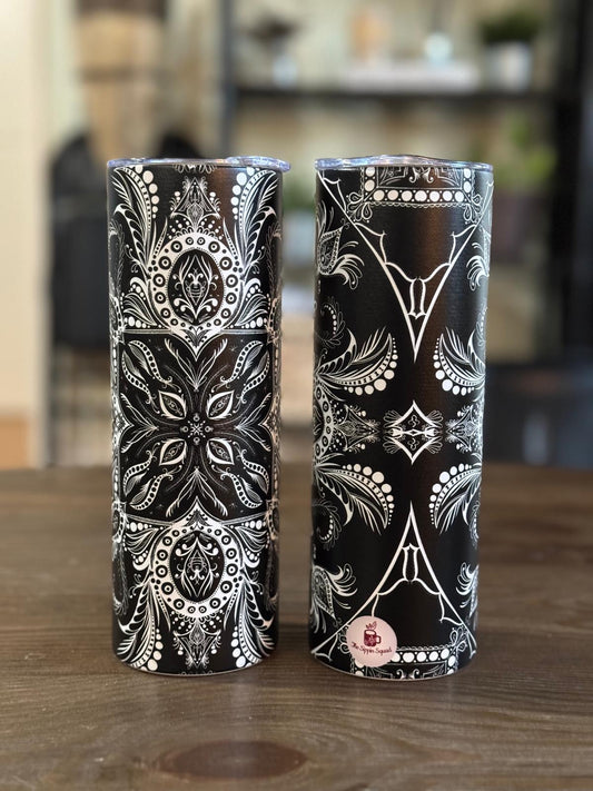 Batik-Style 20oz Skinny Tumbler