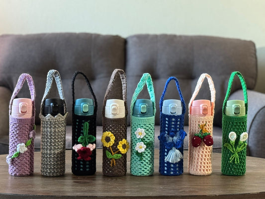 1st Grade Crochet Covered Tumbler