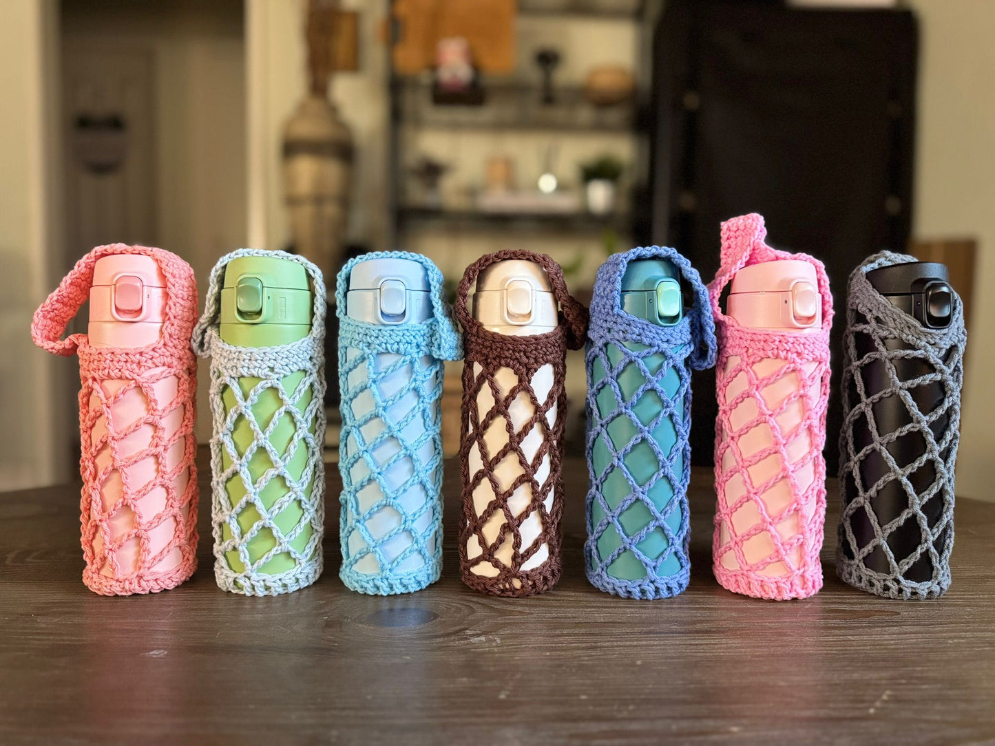 2nd Grade Crochet Covered Tumbler
