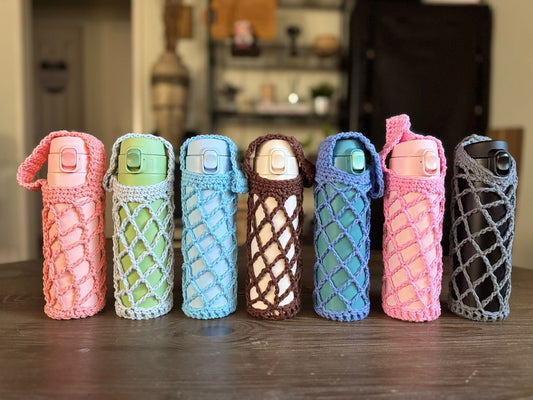 2nd Grade Crochet Covered Tumbler