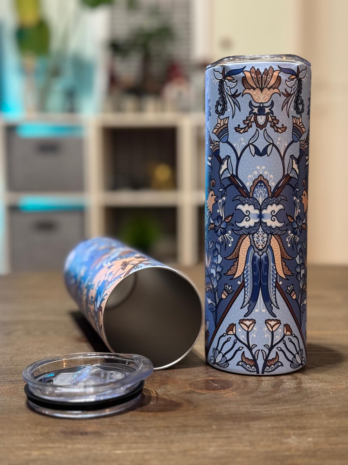 Batik-Style 20oz Skinny Tumbler