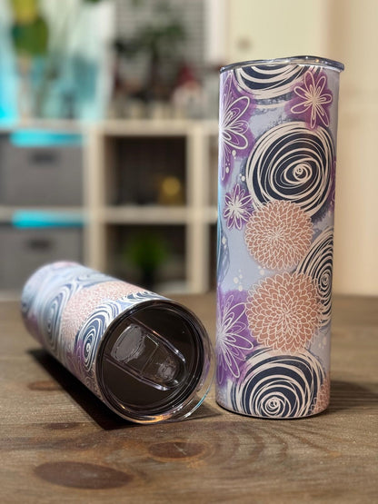 Batik-Style 20oz Skinny Tumbler