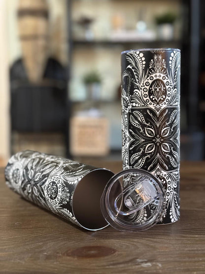 Batik-Style 20oz Skinny Tumbler