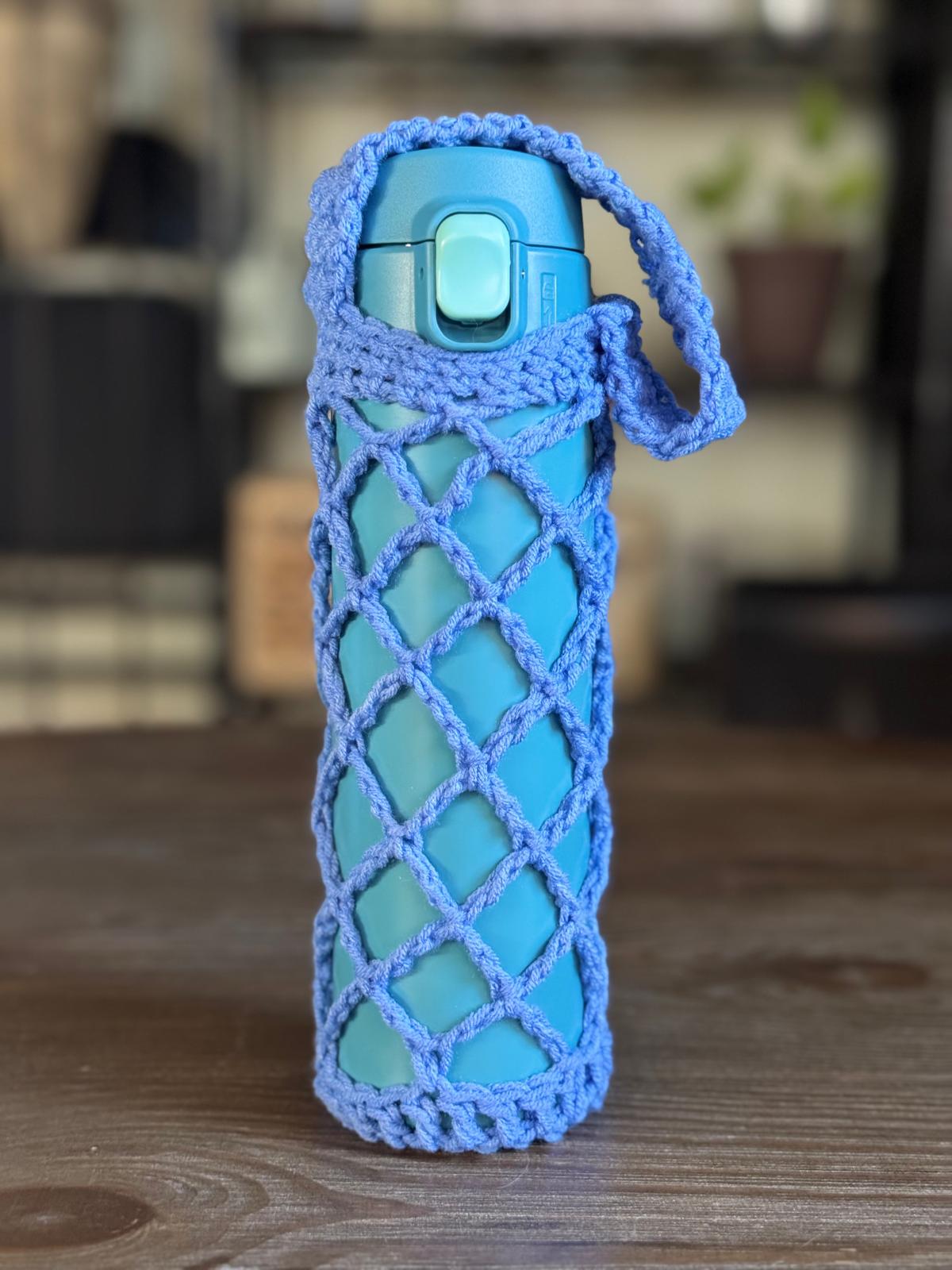2nd Grade Crochet Covered Tumbler