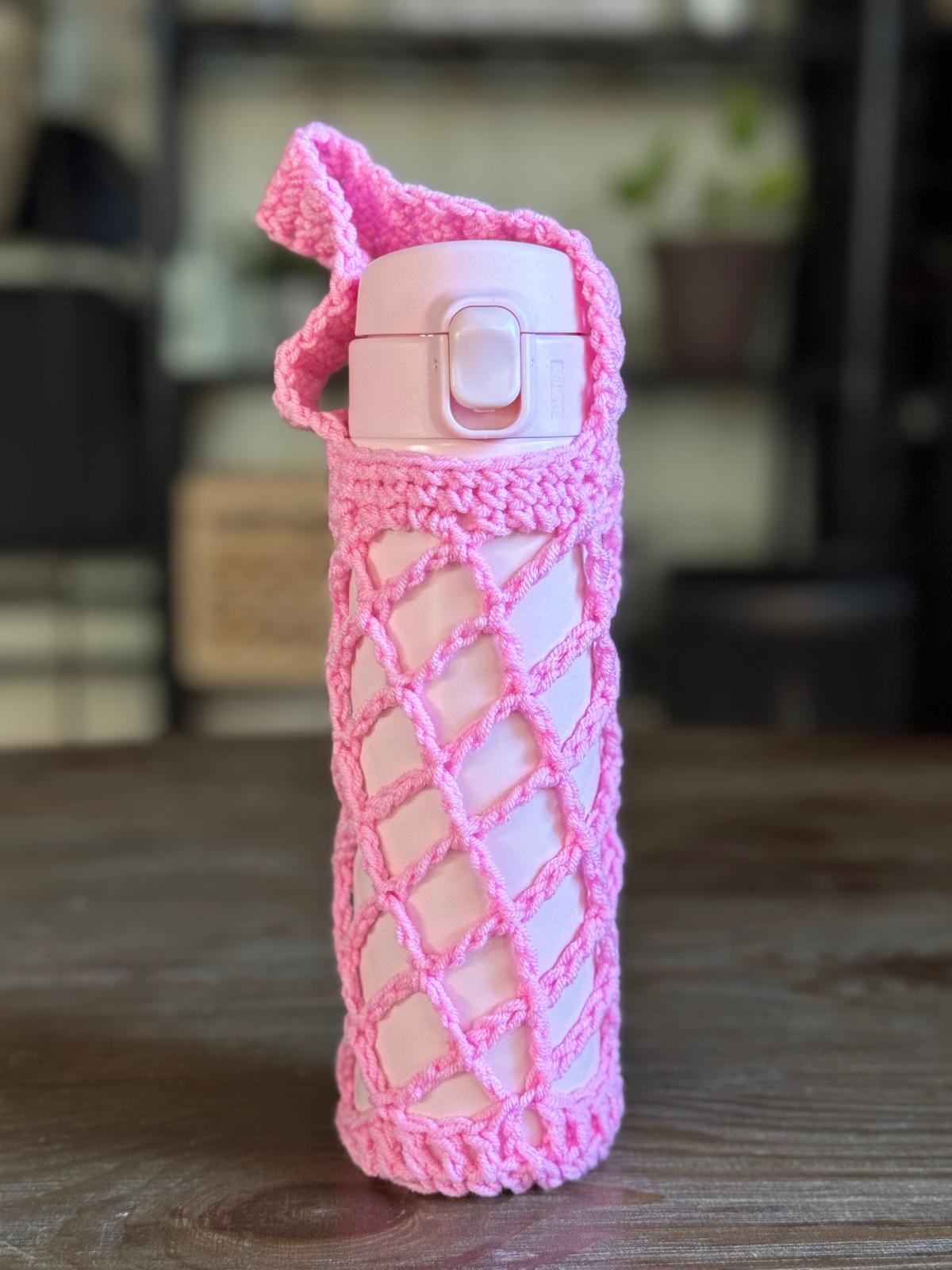 2nd Grade Crochet Covered Tumbler