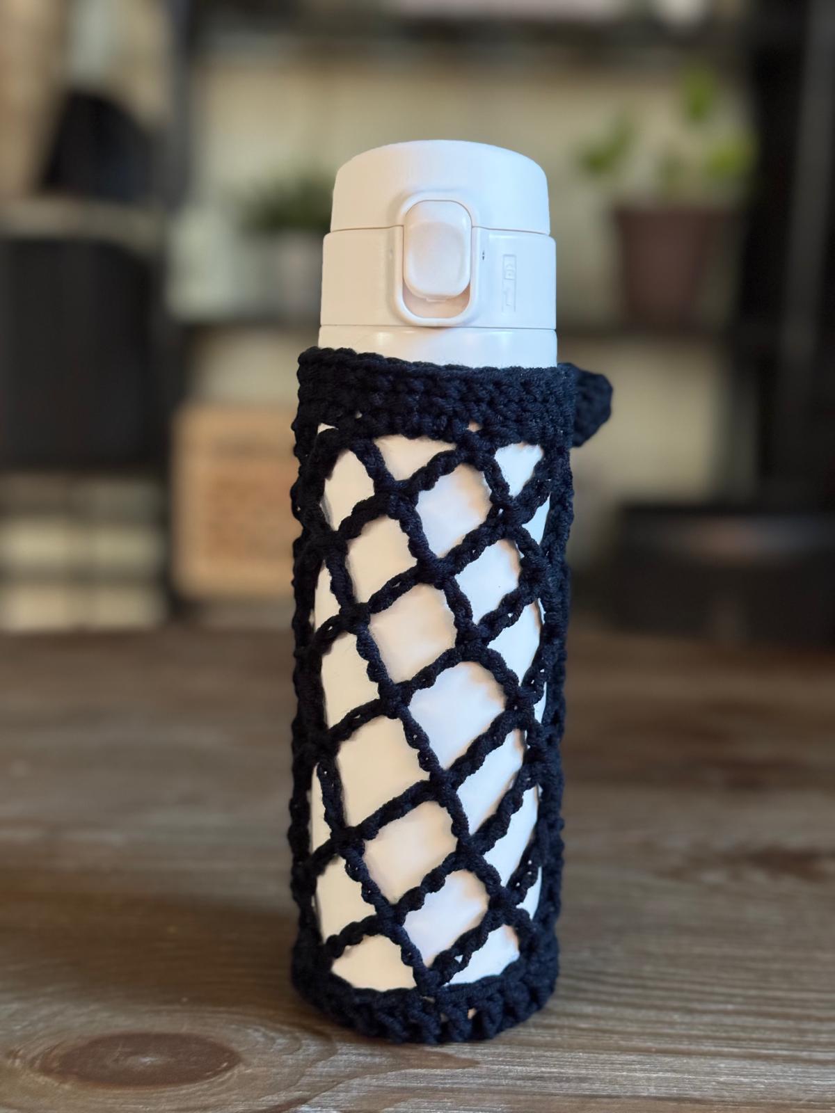 2nd Grade Crochet Covered Tumbler