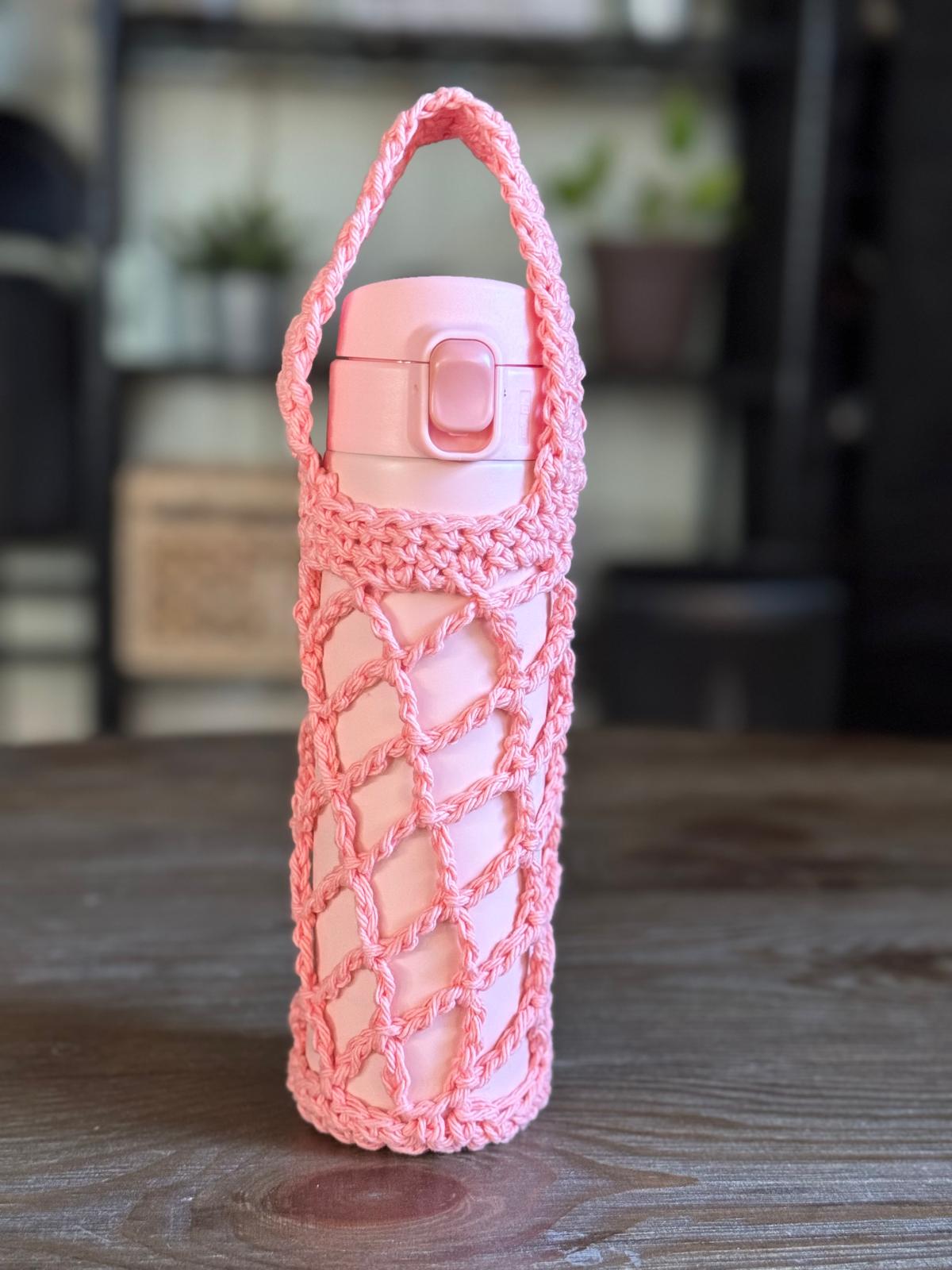 2nd Grade Crochet Covered Tumbler