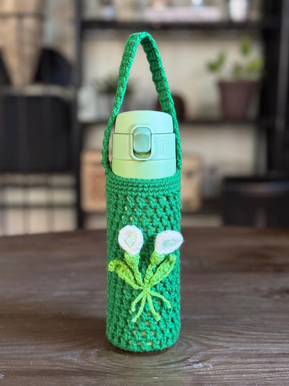 1st Grade Crochet Covered Tumbler