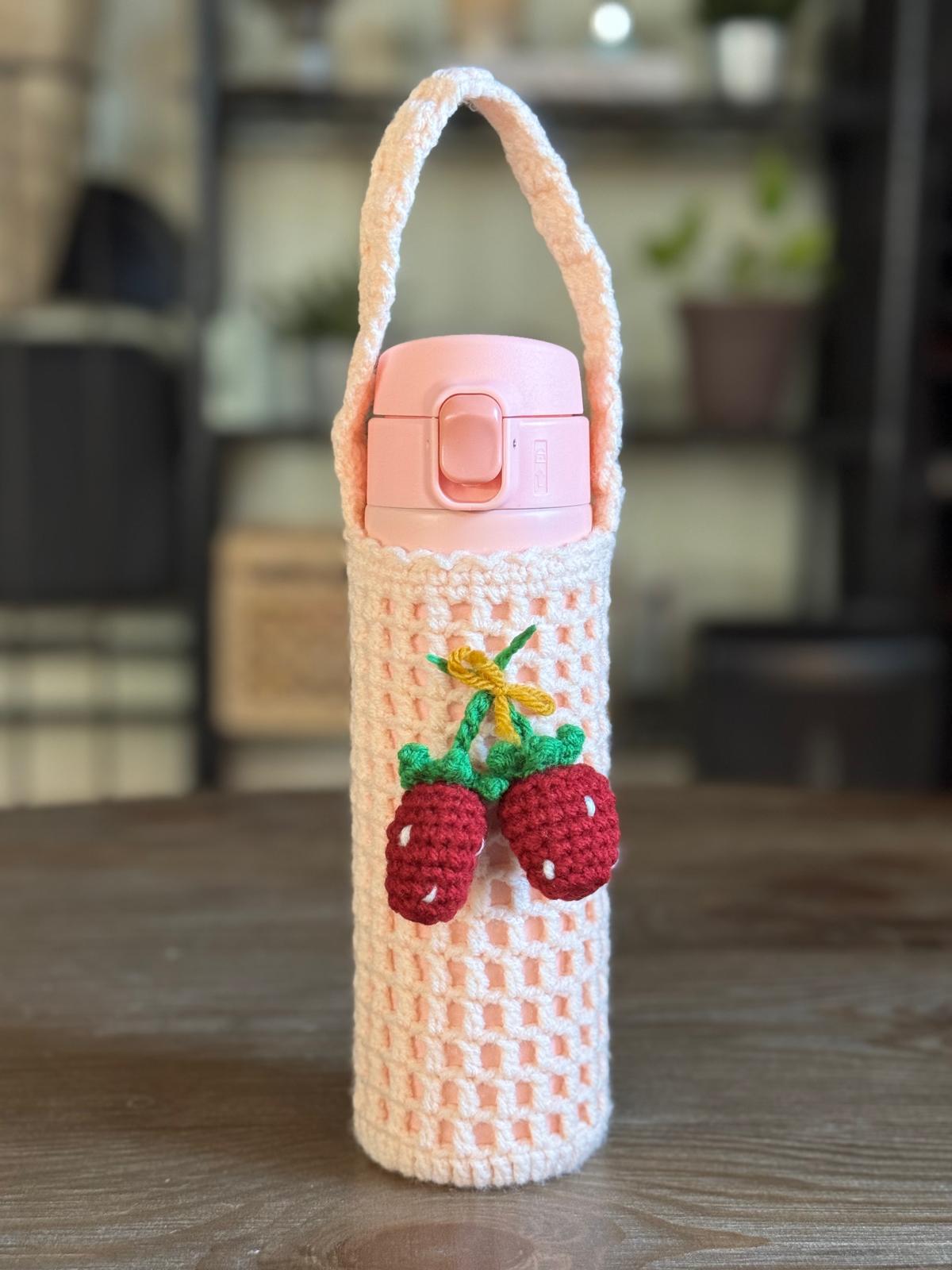 1st Grade Crochet Covered Tumbler