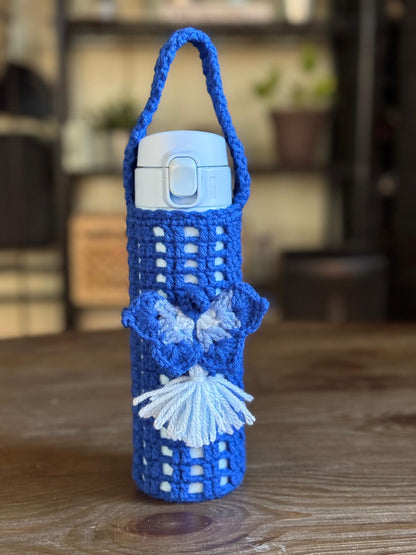 1st Grade Crochet Covered Tumbler