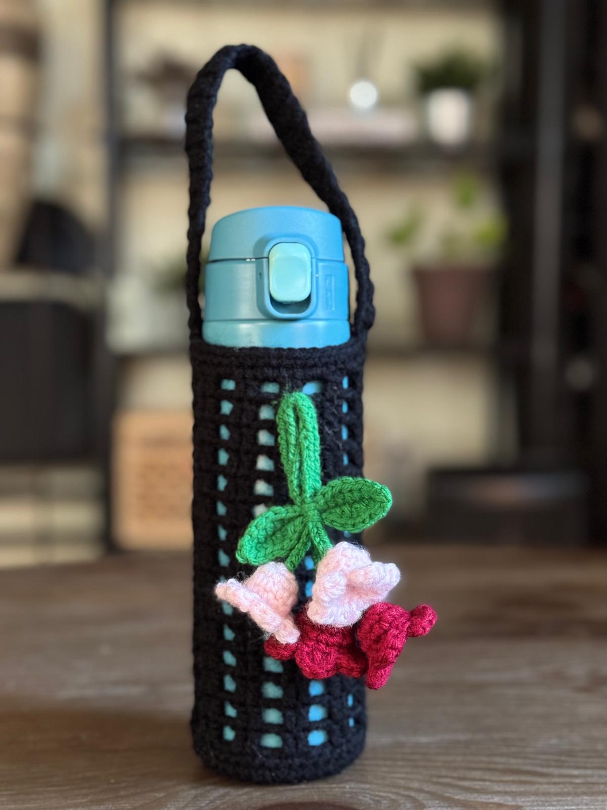 1st Grade Crochet Covered Tumbler