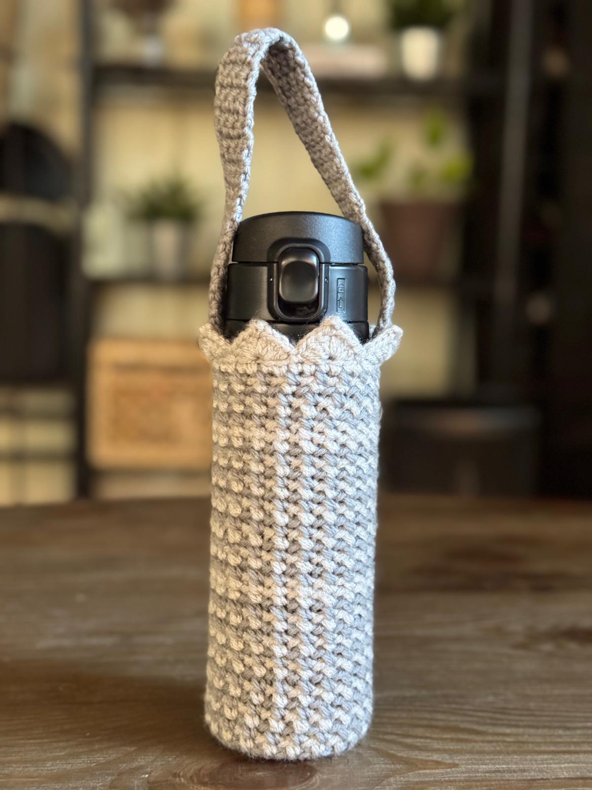 1st Grade Crochet Covered Tumbler